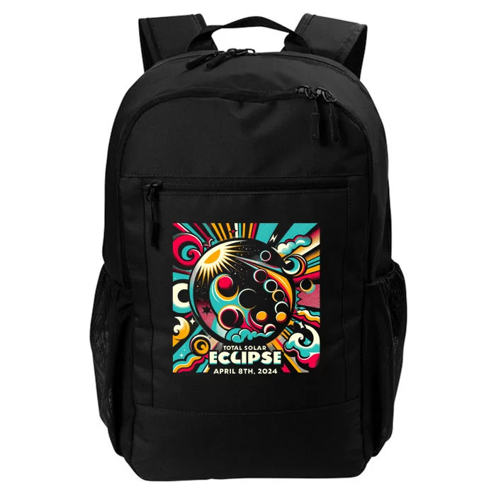 2024 Solar Eclipse 2024 04.08.24 Eclipse Design Daily Commute Backpack