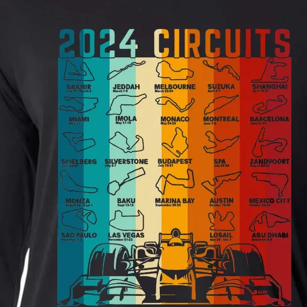 2024 Schedule Formula Racing Formula Car Cooling Performance Long Sleeve Crew