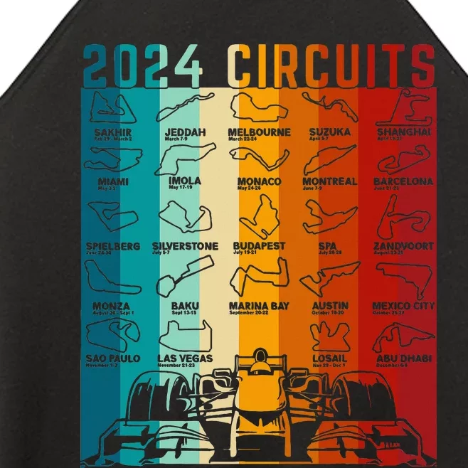 2024 Schedule Formula Racing Formula Car Women’s Perfect Tri Rocker Tank