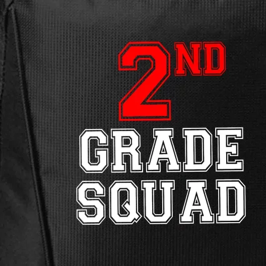 2ND Second Grade Squad Back To School Teacher Gifts City Backpack