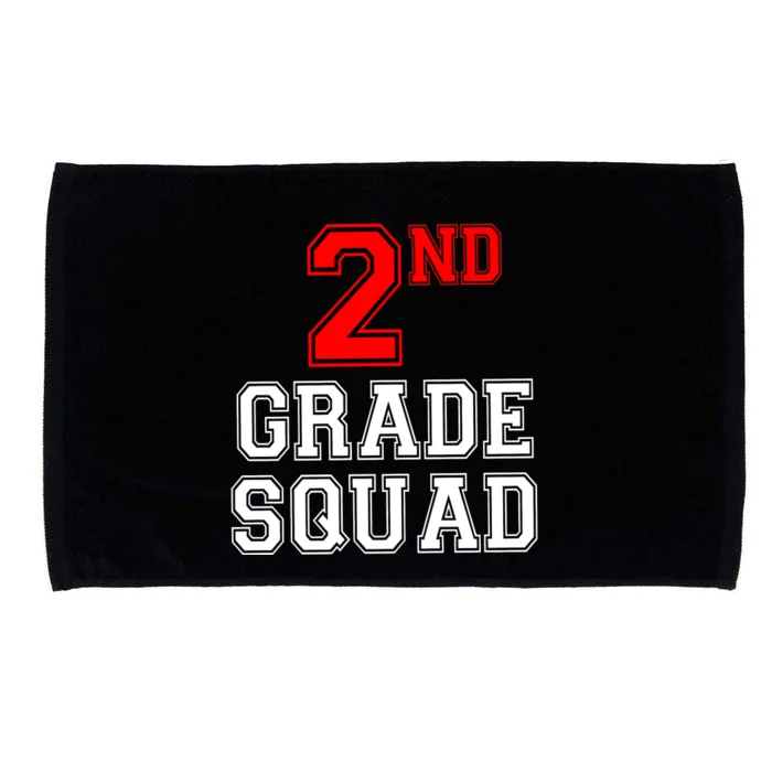 2ND Second Grade Squad Back To School Teacher Gifts Microfiber Hand Towel