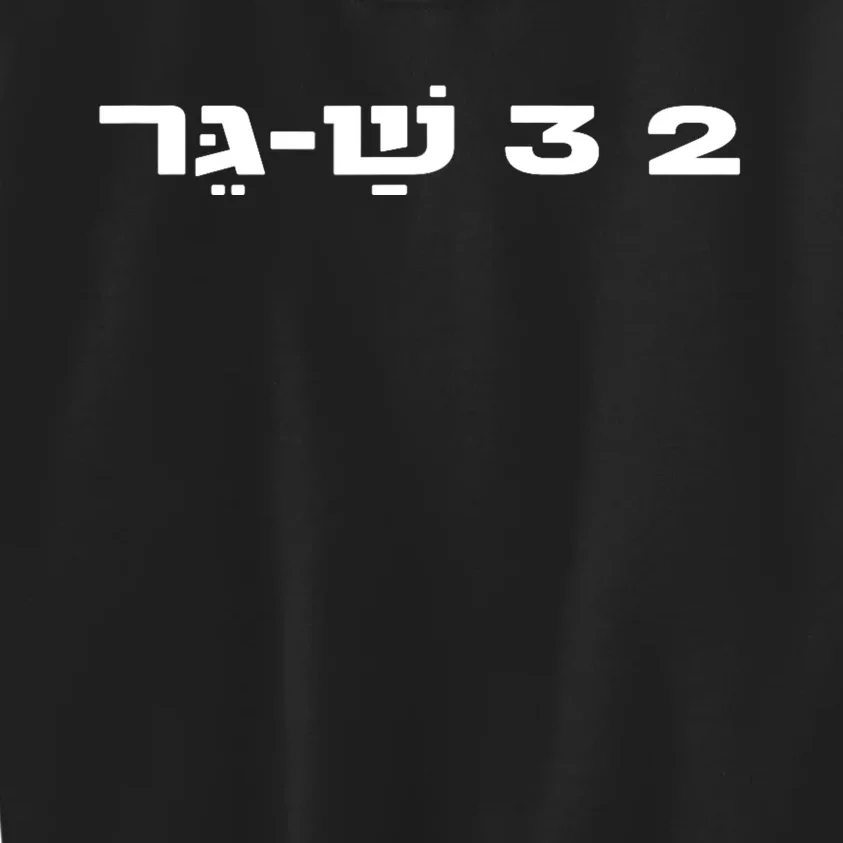 23 Shager Israel Defense Forces Idf Israeli Military Army Kids Sweatshirt