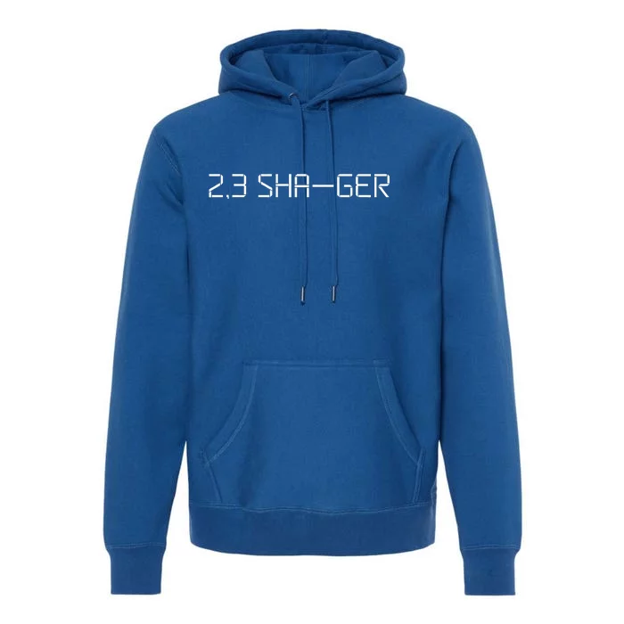 23 ShaGer Israel Defense Forces IDF Israeli Military Army Premium Hoodie