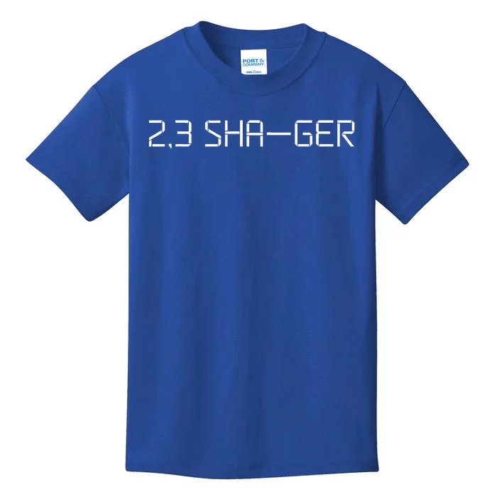 23 ShaGer Israel Defense Forces IDF Israeli Military Army Kids T-Shirt