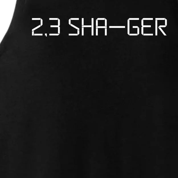 23 Shager Israel Defense Forces Idf Israeli Military Army Ladies Tri-Blend Wicking Tank