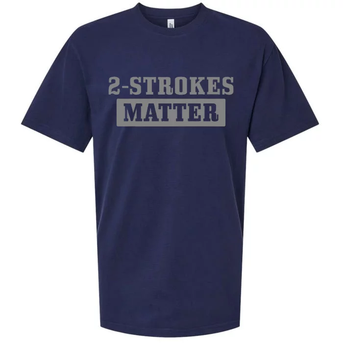 2 Strokes Matter Motorcycle Dirt Bike Racing Motocross Biker Sueded Cloud Jersey T-Shirt