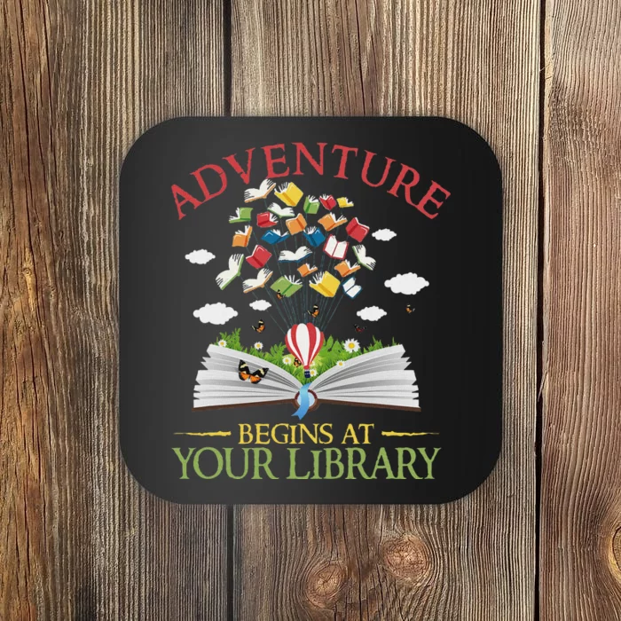 2024 Summer Reading Adventure At Your Library Coaster