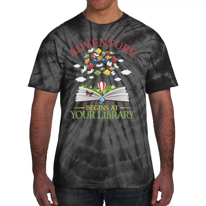 2024 Summer Reading Adventure At Your Library Tie-Dye T-Shirt