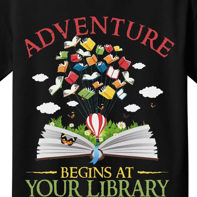 2024 Summer Reading Adventure At Your Library Kids T-Shirt