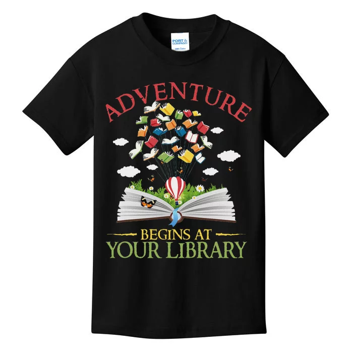 2024 Summer Reading Adventure At Your Library Kids T-Shirt