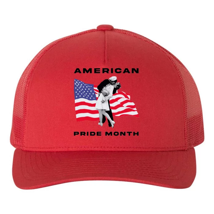 2024 Sean Strickland American Pride Month Yupoong Adult 5-Panel Trucker Hat