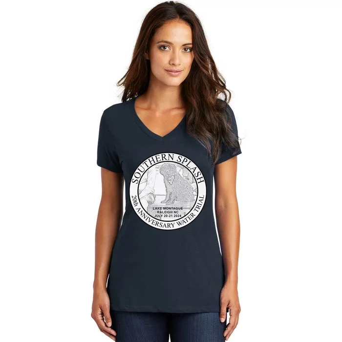 2024 Southern Splash Water Trial Premium Women's V-Neck T-Shirt