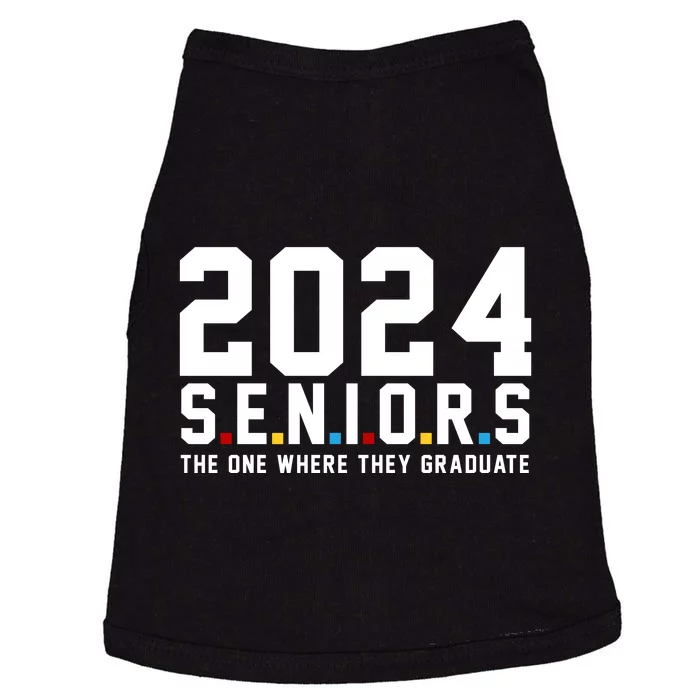 2024 Seniors The One Where They Graduated Doggie Tank