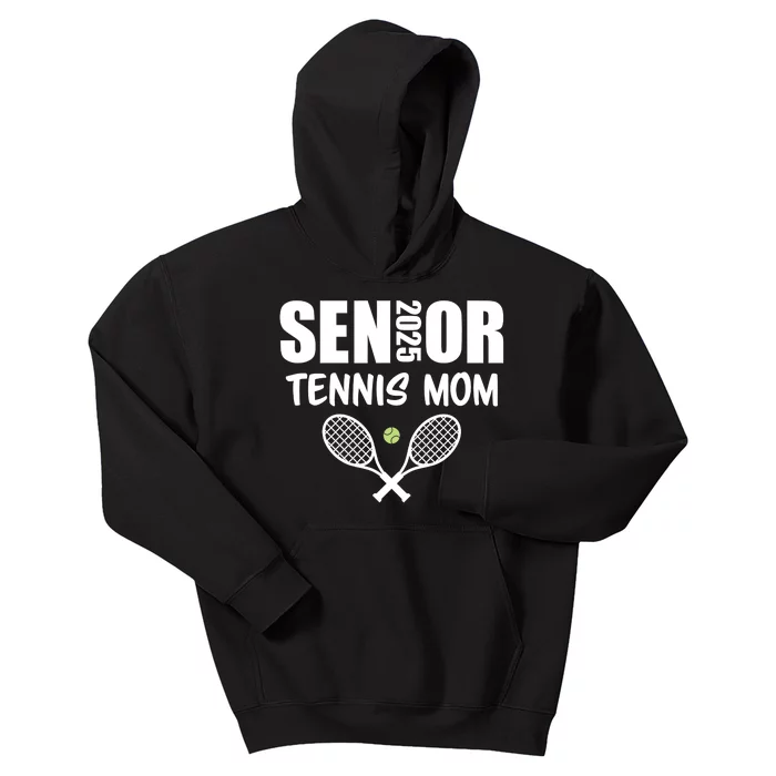 2025 Senior Tennis Mom Team Parent Helper Class Of 2025 Kids Hoodie