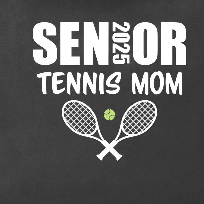 2025 Senior Tennis Mom Team Parent Helper Class Of 2025 Zip Tote Bag