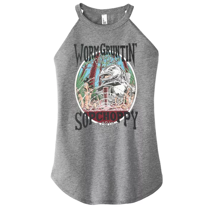 2005 Sopchoppy Worm Grunting Festival Women’s Perfect Tri Rocker Tank