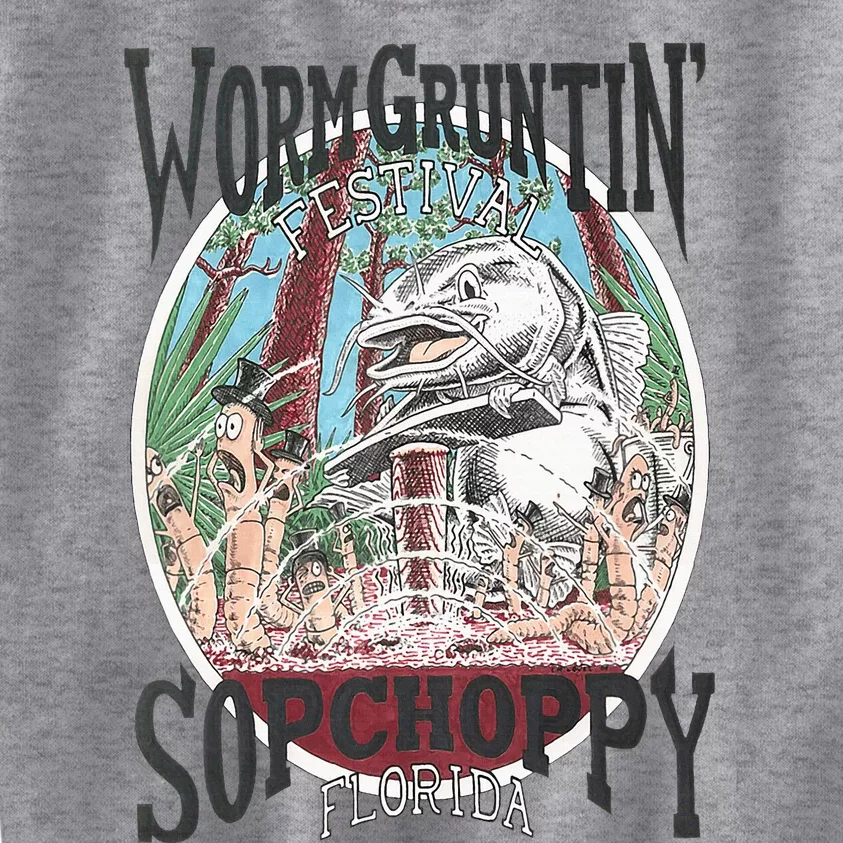 2005 Sopchoppy Worm Grunting Festival Kids Sweatshirt