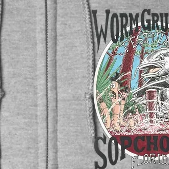 2005 Sopchoppy Worm Grunting Festival Full Zip Hoodie