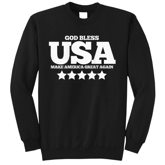 2024 Trump 45 47 Ultra Maga God Bless Usa Sweatshirt