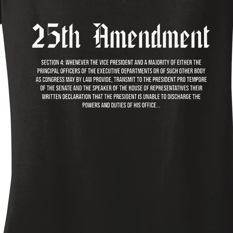 25th The 46th Women's V-Neck T-Shirt