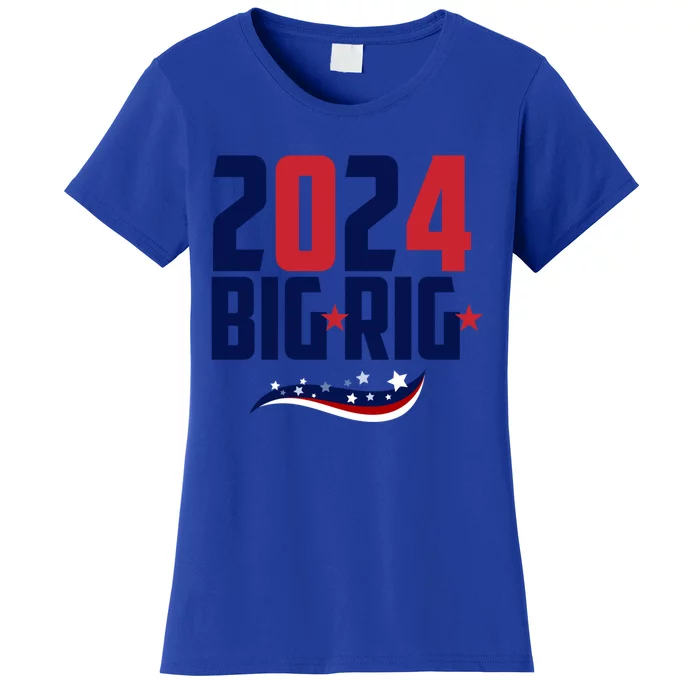 2024 Too Big To Rig Trump Election American Gift Women's T-Shirt