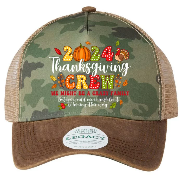 2024 Thanksgiving Crew Turkey Fall Family Matching Legacy Tie Dye Trucker Hat