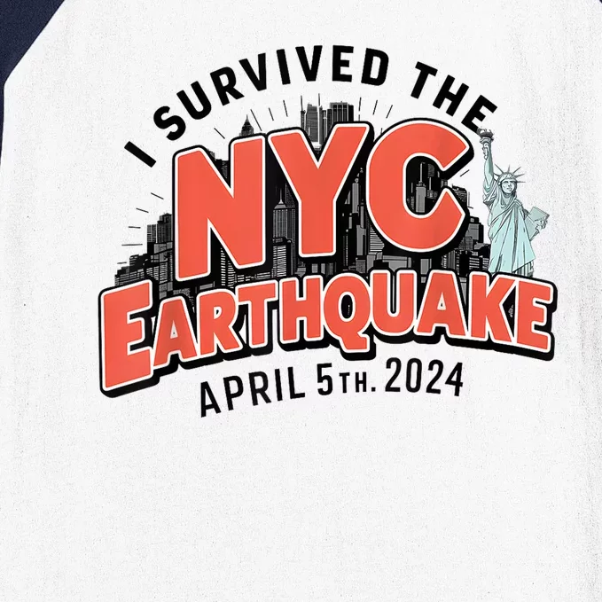 2024 Tristate Earthquake Survivor April 2024 Earthquake Baseball Sleeve Shirt