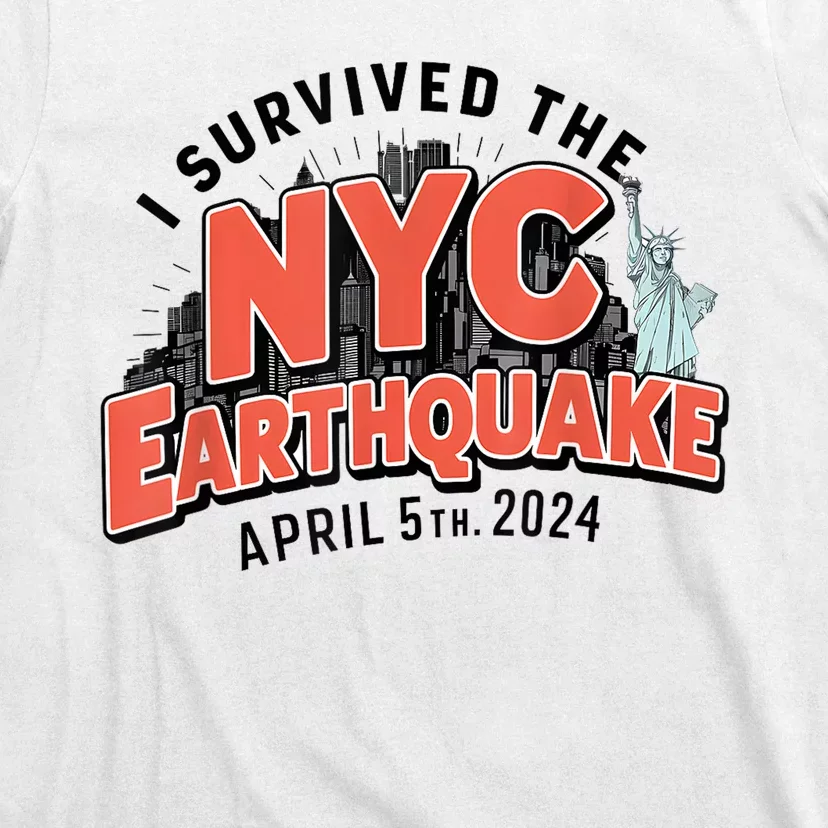 2024 Tristate Earthquake Survivor April 2024 Earthquake T-Shirt