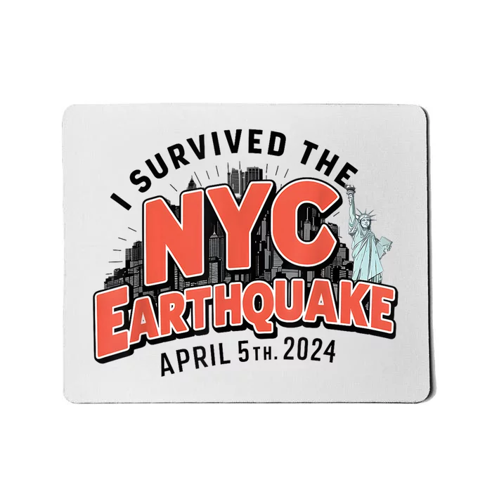 2024 Tristate Earthquake Survivor April 2024 Earthquake Mousepad