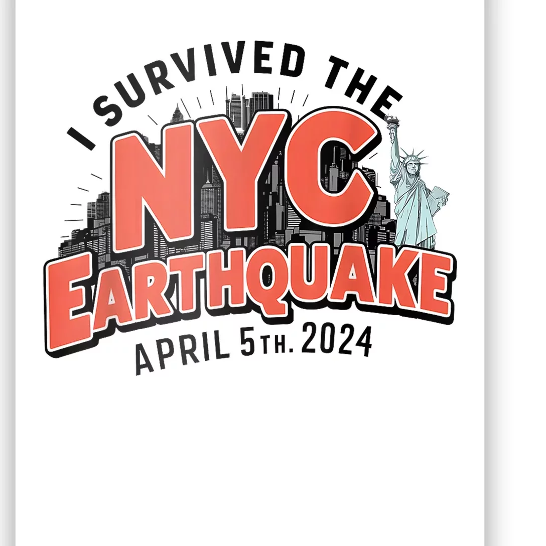 2024 Tristate Earthquake Survivor April 2024 Earthquake Poster