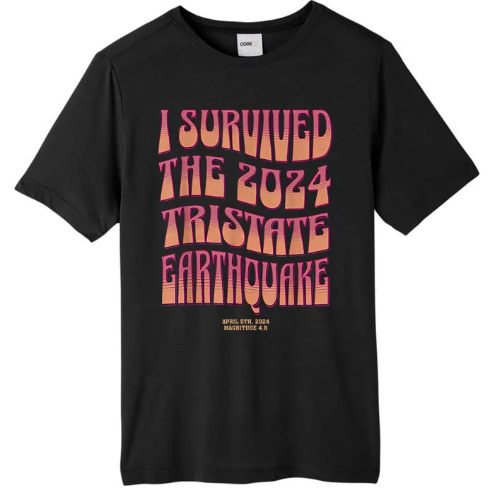 2024 Tristate Earthquake Survivor April 2024 Earthquake ChromaSoft Performance T-Shirt