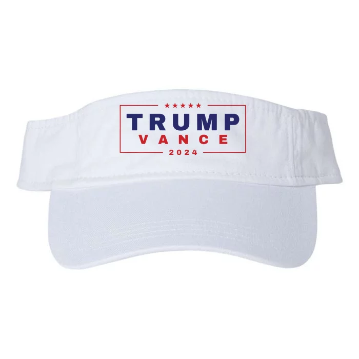 2024 Trump Jd Vance Vp Presidential Election Maga Usa Valucap Bio-Washed Visor