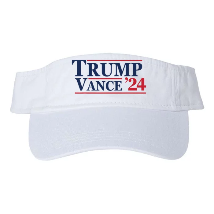 2024 Trump Jd Vance Vp Presidential Election Maga Usa Valucap Bio-Washed Visor