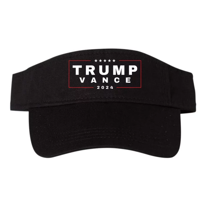 2024 Trump Jd Vance Vp Presidential Election Maga Usa Valucap Bio-Washed Visor