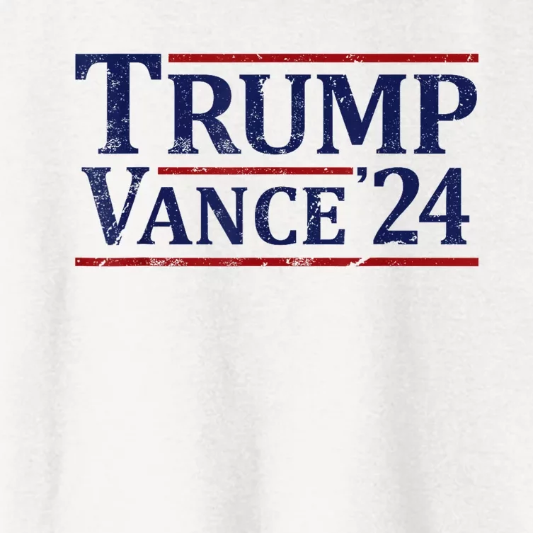 2024 Trump Jd Vance Vp Presidential Election Maga Usa Women's Crop Top Tee