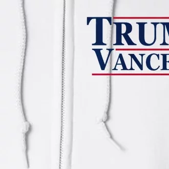 2024 Trump Jd Vance Vp Presidential Election Maga Usa Full Zip Hoodie