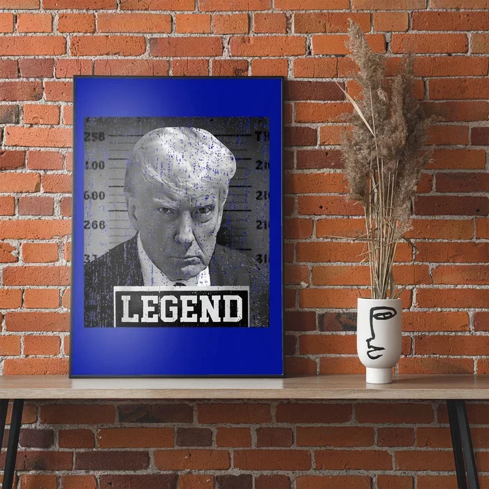 2024 Trump Mugshot Funny Donald Trump Legend Poster