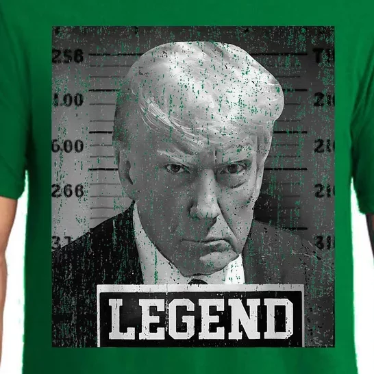 2024 Trump Mugshot Funny Donald Trump Legend Pajama Set