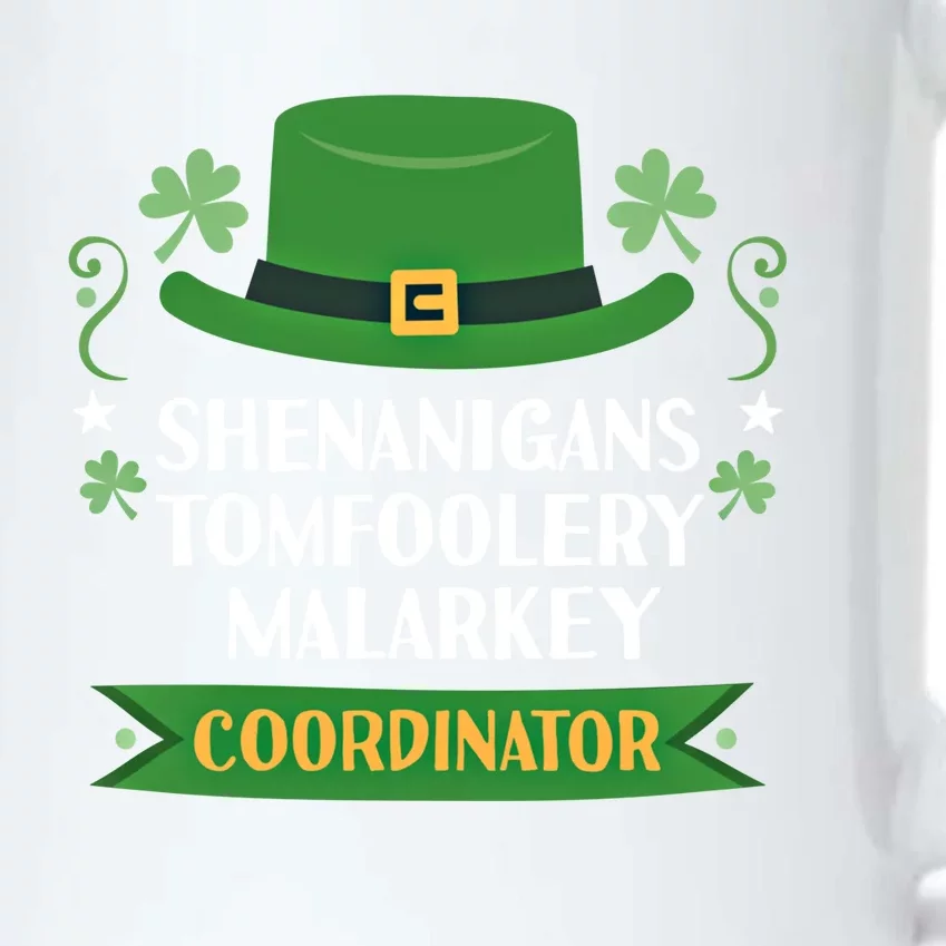 2024 Tomfoolery Malarkey Shenanigans Coordinator Funny Irish Cool Gift Black Color Changing Mug