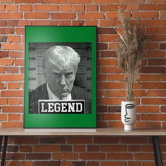 2024 Trump Mugshot Funny Donald Trump Legend Poster