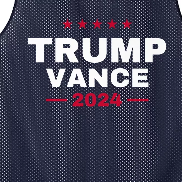 2024 Trump Picks Jd Vance As His Vp Vice President Maga 2024 Mesh Reversible Basketball Jersey Tank