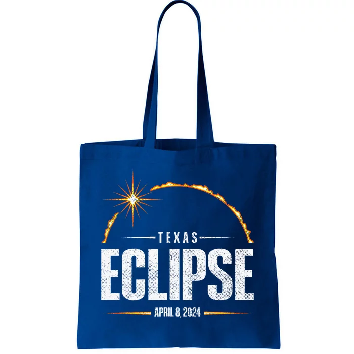 2024 Total Solar Eclipse Texas Total Eclipse 2024 Tote Bag