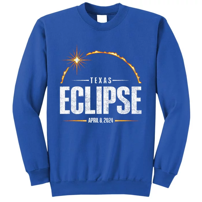 2024 Total Solar Eclipse Texas Total Eclipse 2024 Tall Sweatshirt