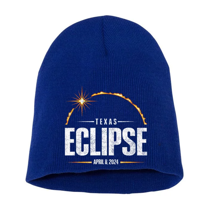 2024 Total Solar Eclipse Texas Total Eclipse 2024 Short Acrylic Beanie