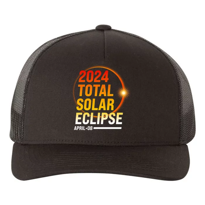 2024 Total Solar Eclipse April 08 2024 Yupoong Adult 5-Panel Trucker Hat