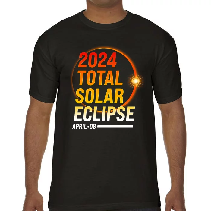 2024 Total Solar Eclipse April 08 2024 Comfort Colors T-Shirt