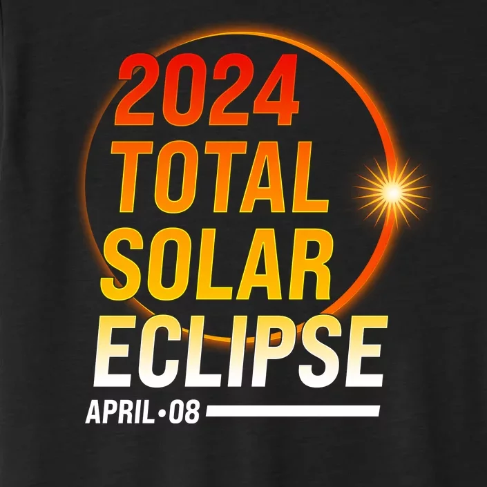 2024 Total Solar Eclipse April 08 2024 ChromaSoft Performance T-Shirt