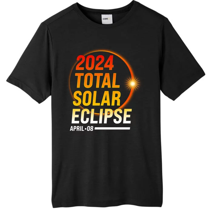 2024 Total Solar Eclipse April 08 2024 ChromaSoft Performance T-Shirt