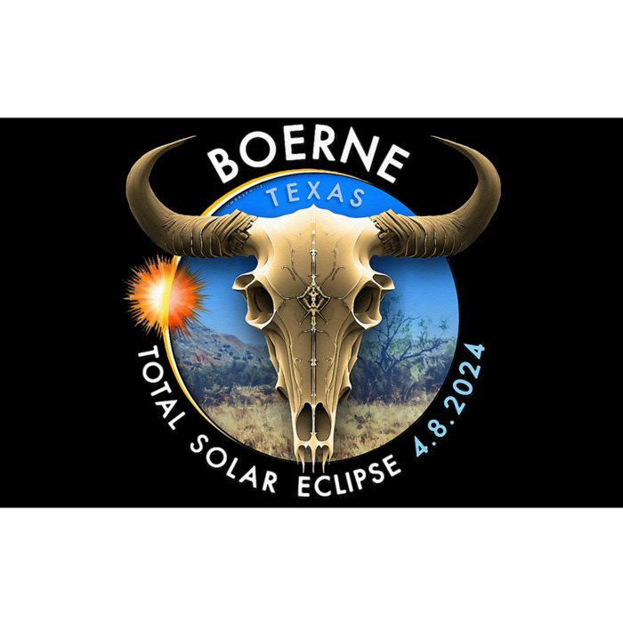 2024 Total Solar Eclipse Totality Boerne Texas 29 Bumper Sticker