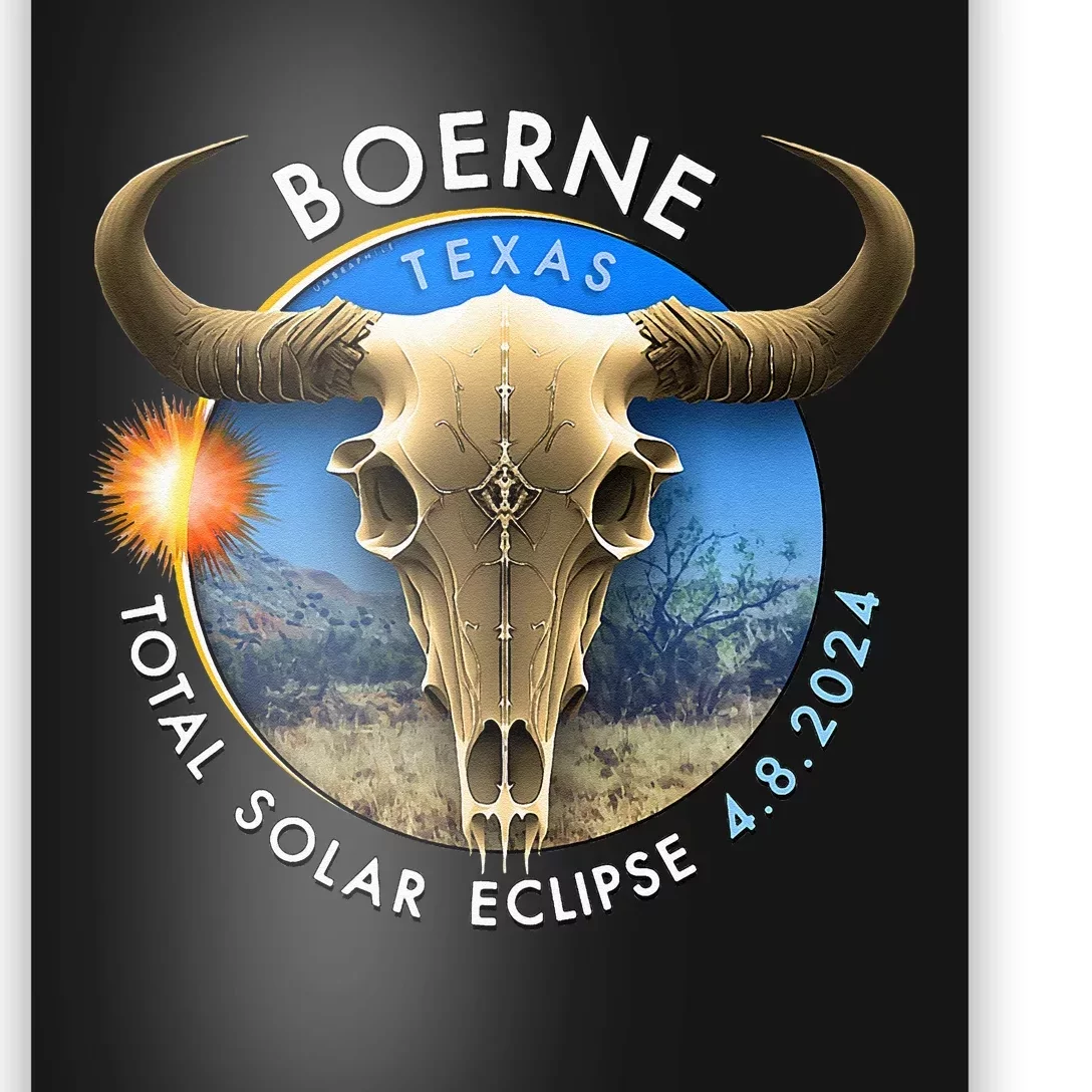 2024 Total Solar Eclipse Totality Boerne Texas 29 Poster